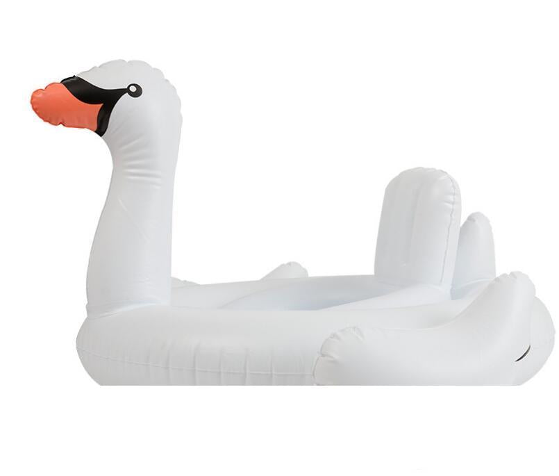 baby swim pool floats tubes flamingo kids mattress cartoon animal floating swimming tubes children swim ring beach toys