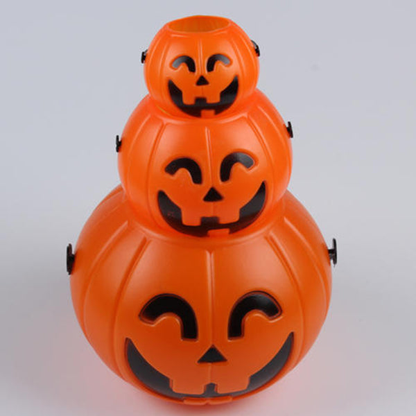 Halloween Party Plastic Clear Candy Floss Bucket Plastic Round Mini Donut Bucket with HandleEvent & Party Supplies, Event & Party Supplies