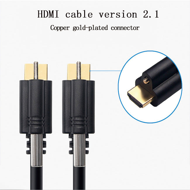 hdml optical fiber projector TV computer monitor connection notebook audio and video cable (version 2.1 HDMI cable)