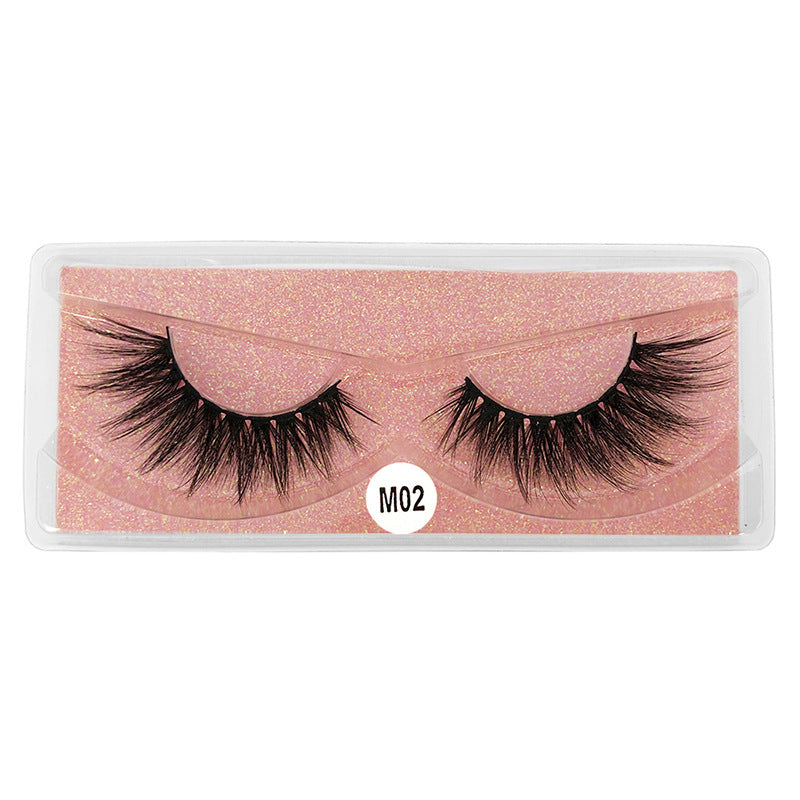 New Arrival Thick Natural Fake Lashes Eye Makeup Accessory Soft & Vivid Hand Made False Eyelashes Extensions 10 Models DHL Free