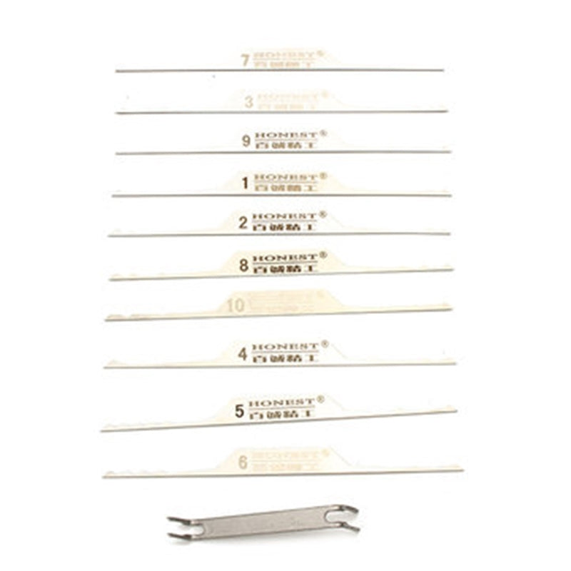 Multifunction 11 in 1 Lock Pick Set Stainless Steel Opener Hand Tool Lock Pick Tools