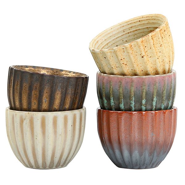 Home Decor Vintage Tea Master Cup Bowl Retro Small Tea Cup Household Kiln Single-cup Thick Ceramic Teacup