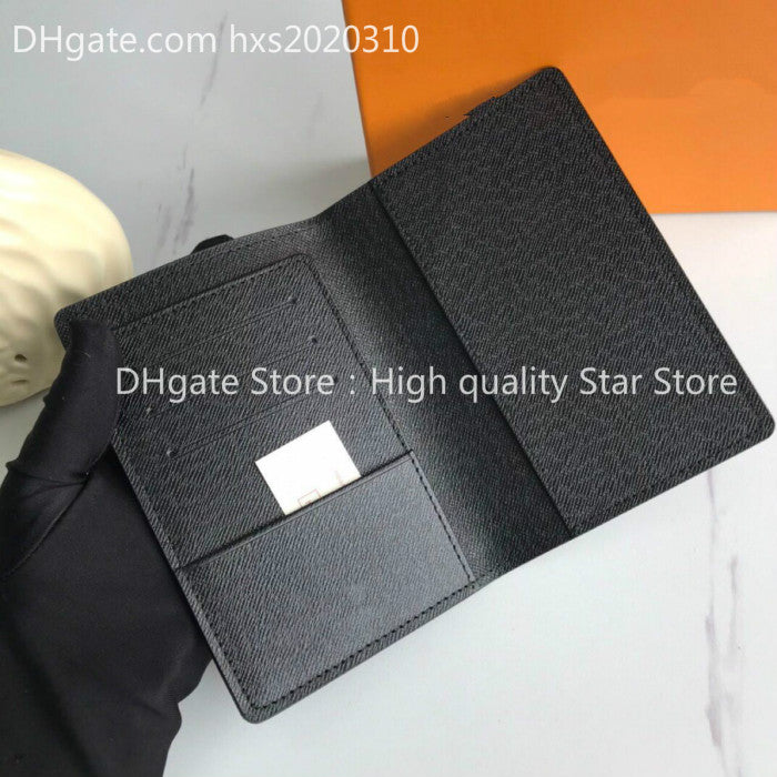 Women and men Passport Holders Cards Bag original box high quality fashion free shipt