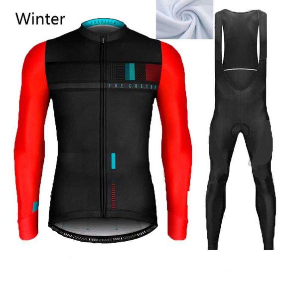 2020 new winter warm wool long-sleeved cycling jersey ropa ciclismo professional team cycling jersey mountain bike men&#039;s suit