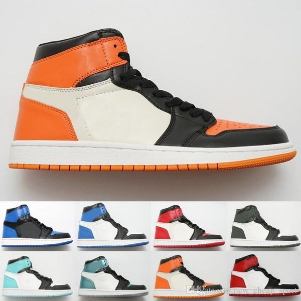 News Classic Court Purple Pine Green Mid OG 1 top 3 men women basketballl shoes 1s Banned Bred Chicago Royal Blue sports sneakers