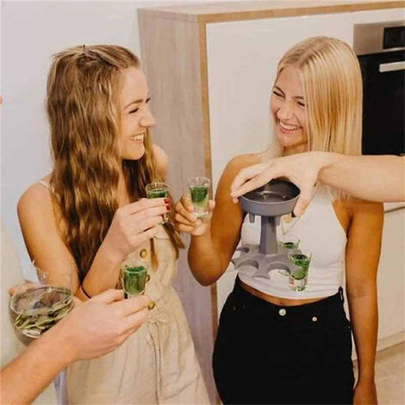 6 Shot Glass Dispenser Holder Carrier Party Gifts Drinking Games Shot Glasses Get The Party Started Caddy Liquor Dispenser