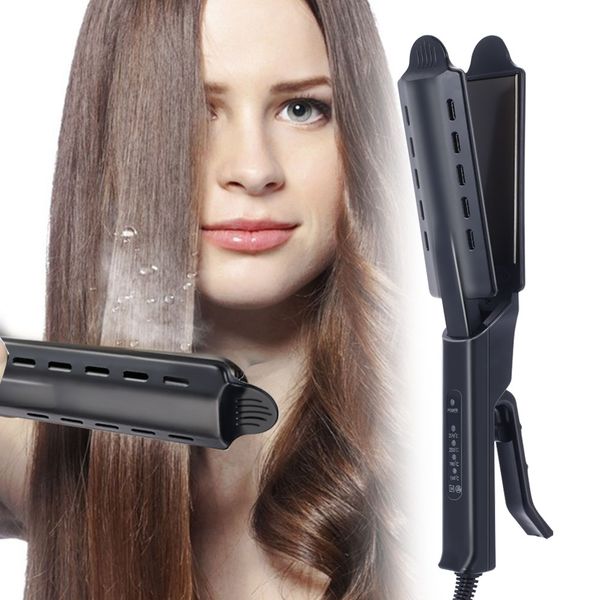 FreeShipping Straightening Irons Fast Warm-up Thermal Performance Professional Tourmaline Ceramic Heating Plate Hair Straightener Hair Tool