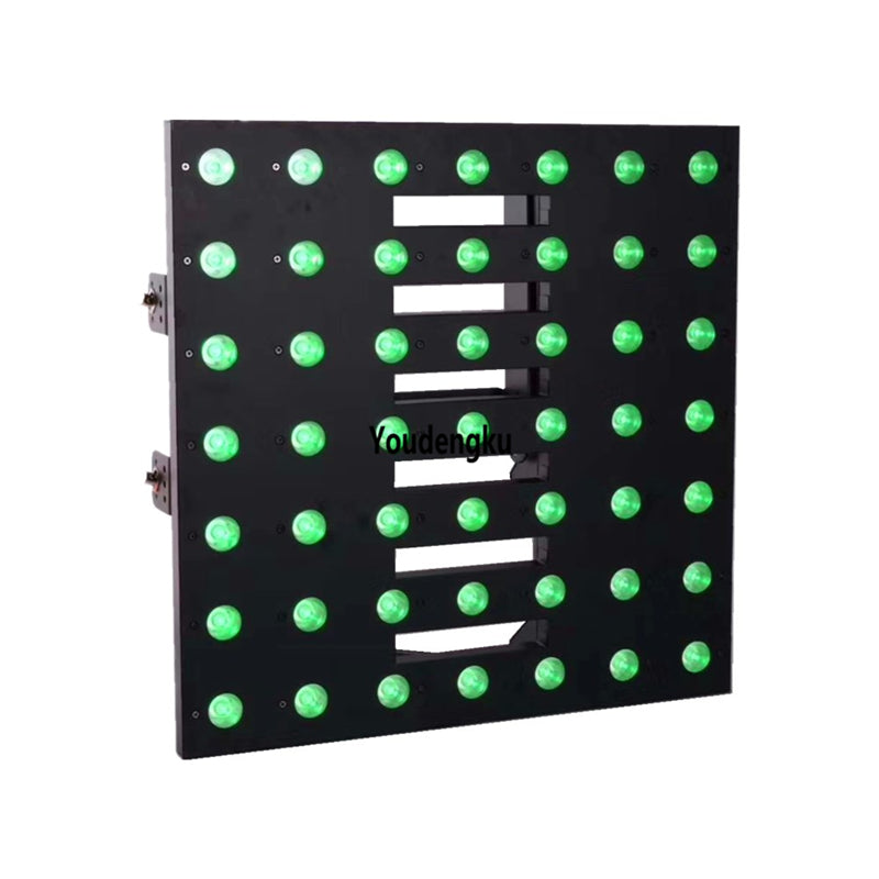 2pcs Stage Background 7x7 line array led matrix beam 49x3w rgb 3in1 led wall washer matrix beam light