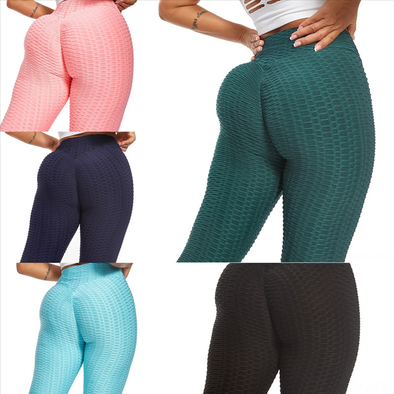 l3Ax Solid Color Women yoga pants High Fitness Overall pant Waist Sports Gym Wear Leggings Elastic Fitness Lady yoga Full Tights Workout