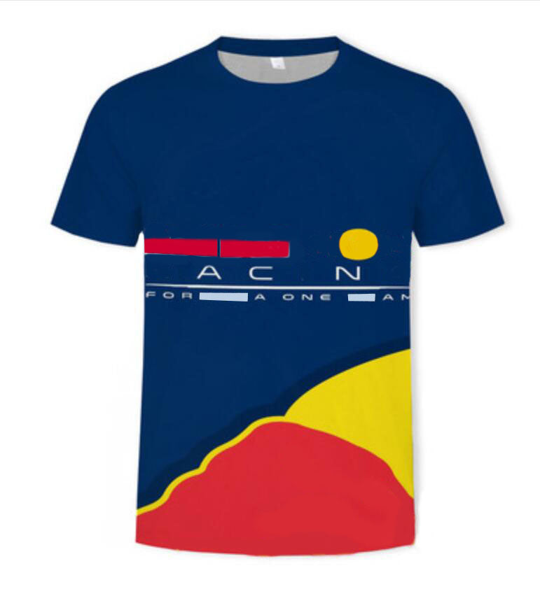 Downhill short-sleeved motorcycle racing suits for men and women customized polyester quick-drying mountain bike riding breathable T-shirt