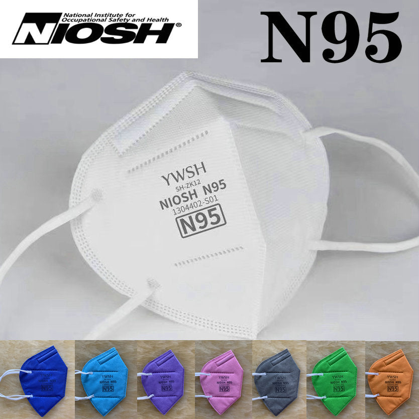 NIOSH Mask US Whitelist Designer Face Mask YWSH KN95 respirator filter Anti-Fog Haze and Influenza dustroof Reusable 5 layer top quality