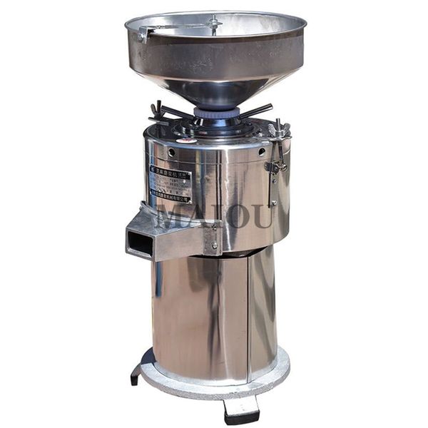 30kg-hFully Automatic Grinder Peanut Butter Tahini Nut Sauce Cocoa Sauce Chopper Powder Machine Refiner220V 1500W
