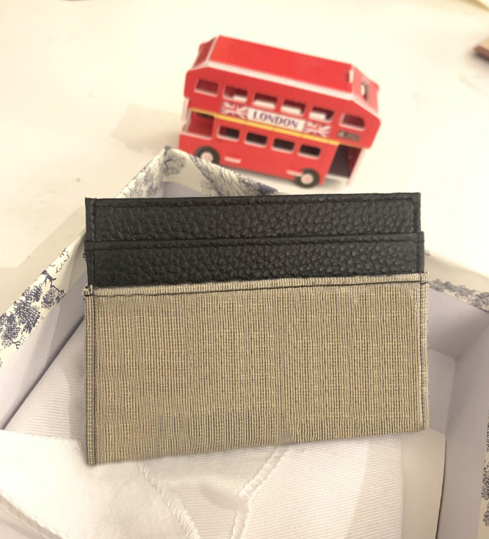 Top Quality Designer Fashion Canvas Card Bags Pocket Wallet Credit Card Bag Card Holders Wallets Holders Wallet Packet Bag