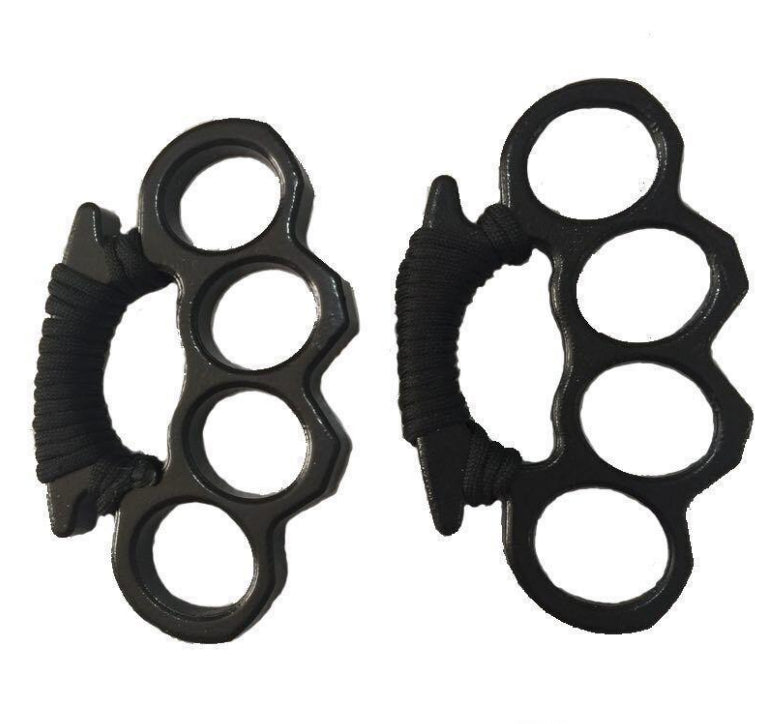 New Gilded Thick 13mm Steel Brass Knuckle Duster Color Black Plating Silver Hand Tool Clutch High Quality 4 5qd Ww1314