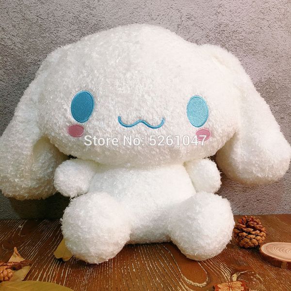 Fluffy Cinnamoroll Plush Doll Cute Dog Stuffed Animal Toy 30cm 2020 Rare Kid Gift LJ200902