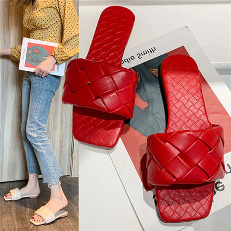 You&#039;ll 2021 New See Office Slippers Women&#039;s Heels Bomb Two Inches Sliding in Comfortable Green White Ladies High Sandals UW67