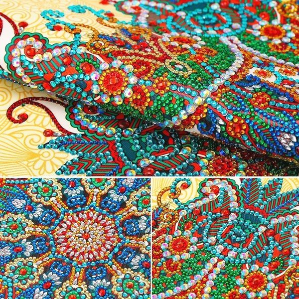 AZQSD Diamond Embroidery Flower Special Shaped Wall Art Diamond Painting Needlework Rhinestone 5d Drill DIY Mosaic Painting 201112