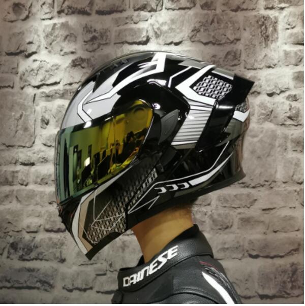 Asian Motorcycle Championship Unveiled Full Face Helmets Road Motocross Helmets Forest Road Racing Helmet