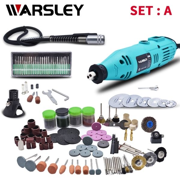 180W Drill Dremel Mini Drill DIY Drill Engraver Electric Electric Rotary Tool Mini-mill Grinding New Engraving Pen grinder Tools 201225