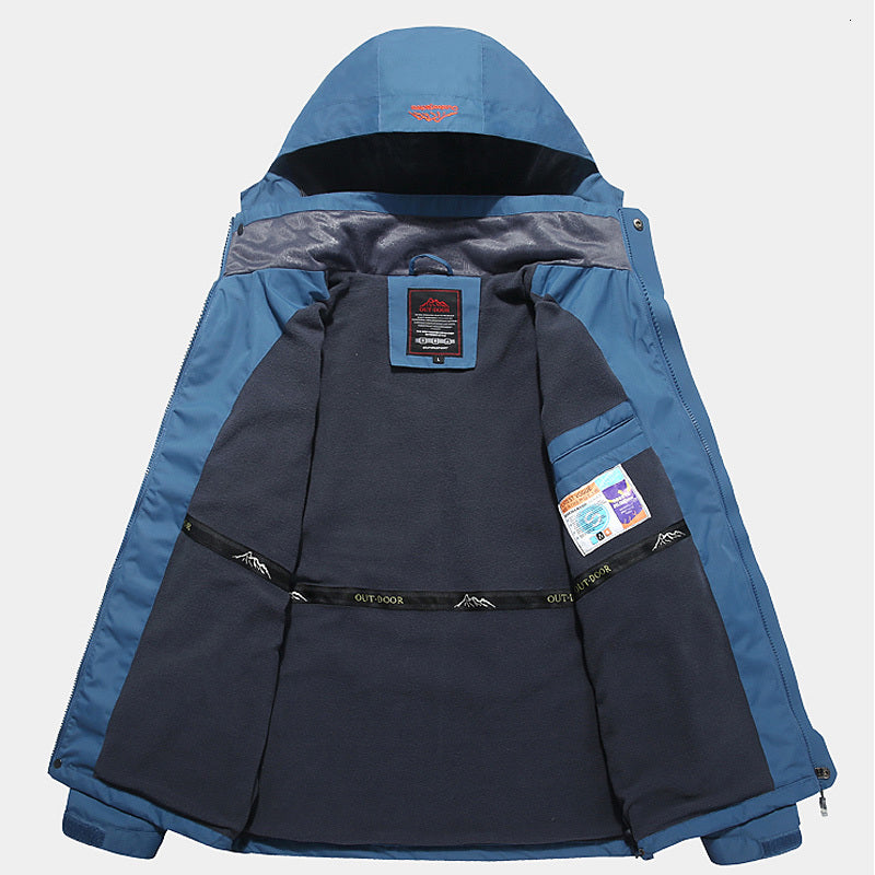 2021 New Men Hot Coat Mark Winter Plus Size xxxl 4xl 5xl 6xl Male Hoodie Thermal Wool Anorak Leather Jacket R3dp