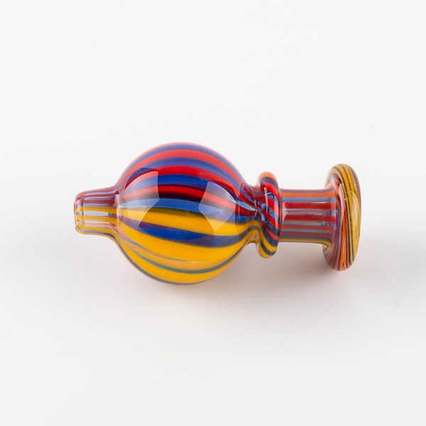 Volcanee 13 Style Glass Bubble Cyclone Spinning Carb Cap for Hookahs Glass Bong 25mm Quartz Banger Nails Terp Pearl Bong Smoke Accessory ZZ