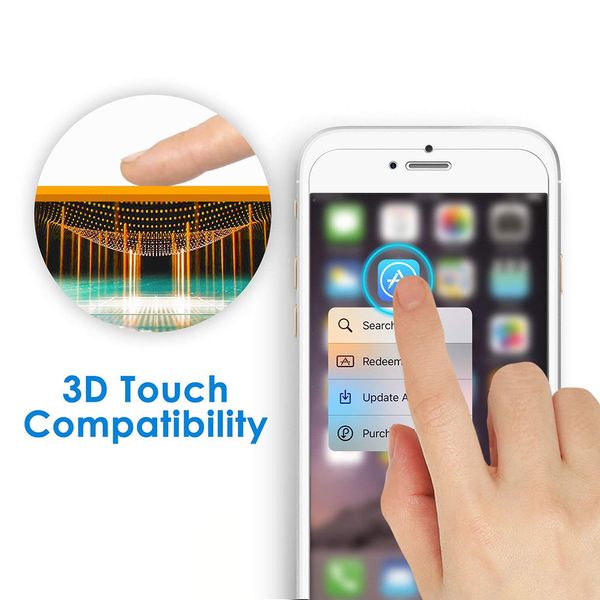 3 Pieces For 8 Plus Screen Protector 2.5D 9H Tempered Glass Protection On iPhone 7 6 6S X XS Max XR