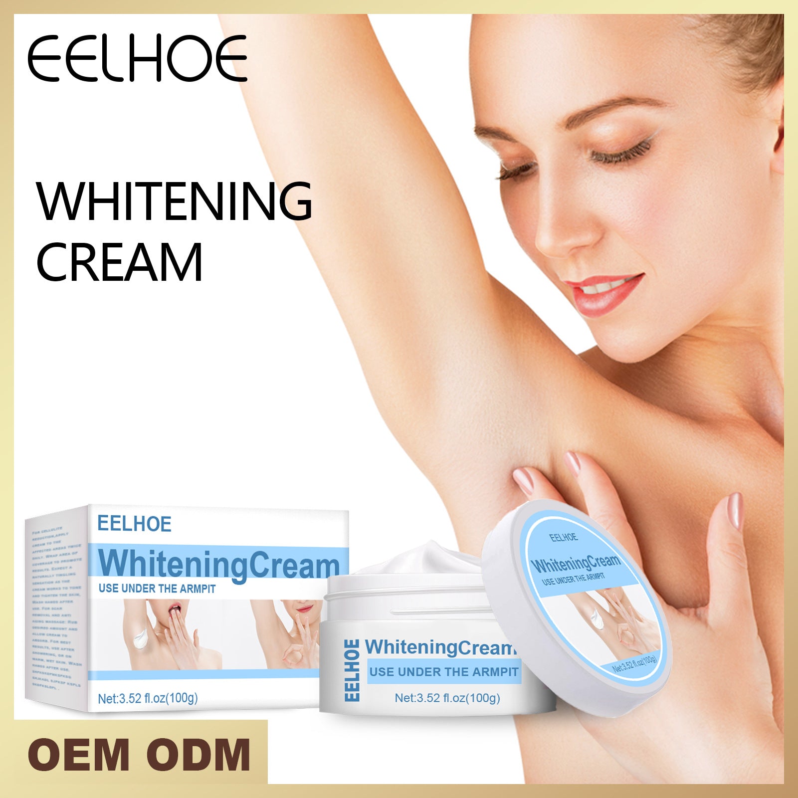 Free freight EELHOE OEM ODM Beauty Items Underarm Brightening Moisturizing Fade Melanin Armpit Repair Cream
