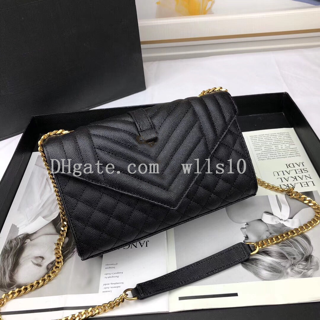 Handbag women bags crossbody Messenger Small grain embossed leather envelope Purse V-shaped diamond shaped mini Shoulder Designer bag Handbags cross