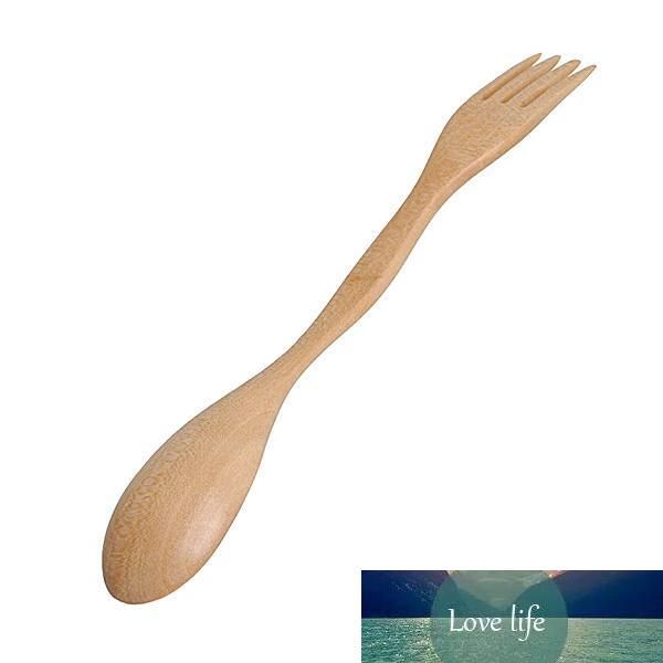 Wholesale- New Style Wooden Wood Spoon Fork Cooking Dining Utensil Chinese Long Handle Cutlery