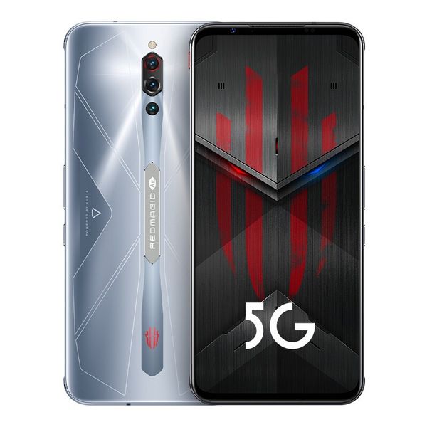 Original Nubia Red Magic 5S 5G Mobile Phone Gaming 8GB RAM 128GB ROM Snapdragon 865 Octa Core 64.0MP AI 4500mAh Android 6.65&quot; Full Scre