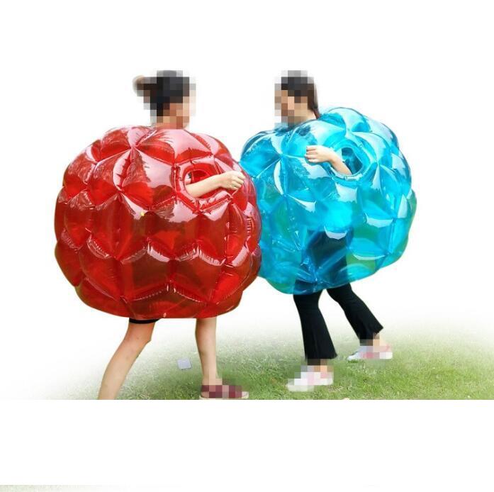 90cm kids Funny game toy outdoor Bumper Ball children grass sports inflatable beach Zorb Balls Bubble touch rolling ball Zorbing toy