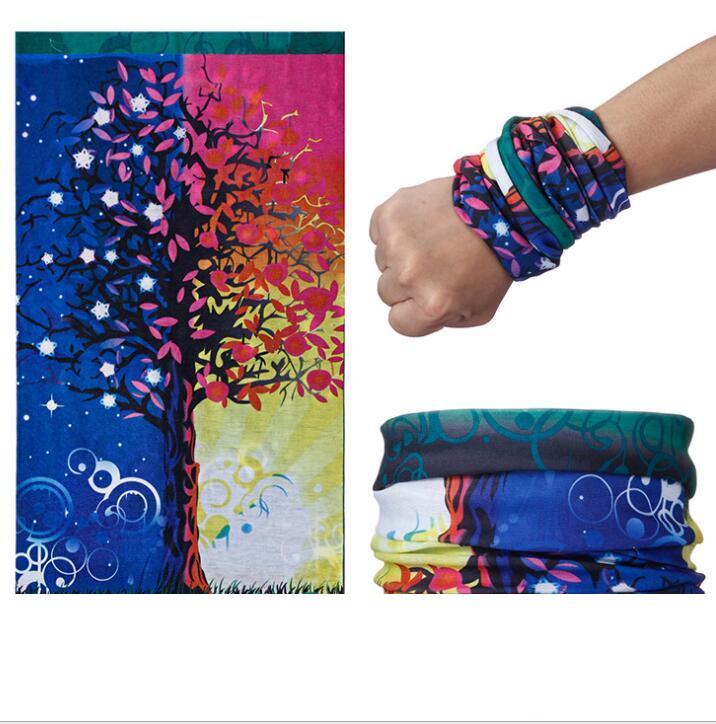 magic Balaclavas headband wristband Biker Hip Hop turban Multifunctional Seamless Bandana Sport sweatbands Cycling Scarf half Face Mask