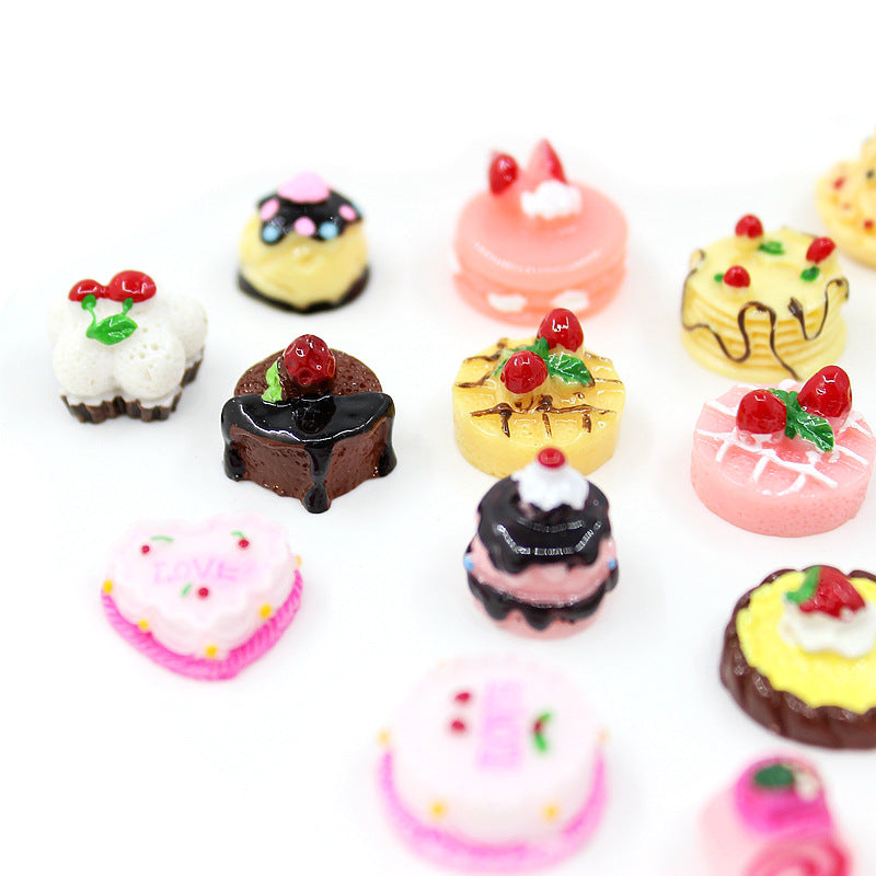 Cute Mini Cake Mold DIY Crafts Making Resin Jewery Kit Supplies for Scrapbooking Craft 122419