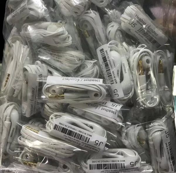 OEM In-Ear Earphones Headsets With Built-in Microphone 3.5mm In-Ear Wired Earphone For Samsung Galaxy S7 S6 S5 S4 S3