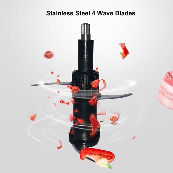 FreeShipping BPA FREE 500W Portable Personal Blender Mixer Food Processor With Chopper Bowl 600ml Juicer Bottle Meat Grinder Baby Food Maker