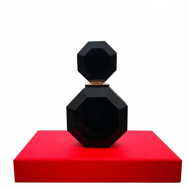 3-6ml High Quality Black Jade Crystal Refillable Perfume Bottle Table Ornament Home Decor Gift Wedding Anniversary gifts