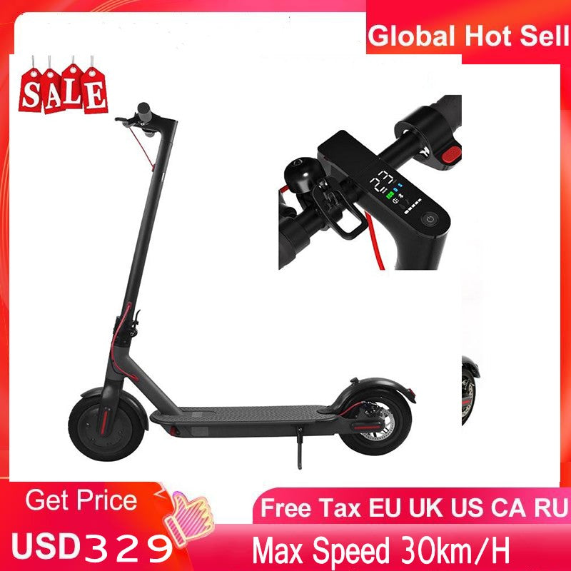 scooter dual motor electric scooter 250W e-scooter 30km-h double drive high speed foldable scooter off road