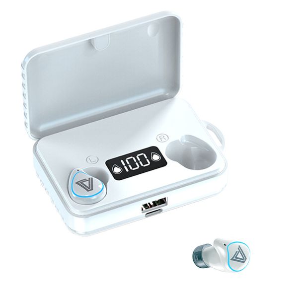 A25 Wireless Earphones Bluetooth Headphones LED Digital Display TWS Earbuds Hifi Stereo Sports Headsets with Retail Box