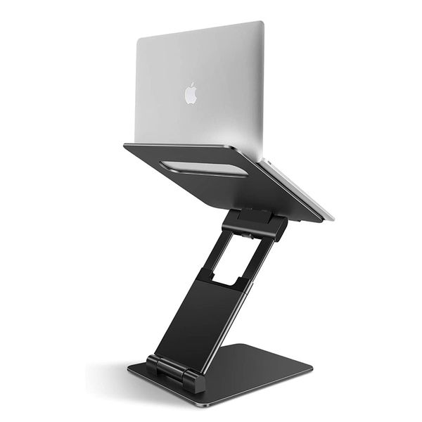 Aluminum Alloy Laptop Cooling Holder Desktop Adjustable Multi Functional Ergonomics Heighten Notebook Support for MacBook Air Pro Stand