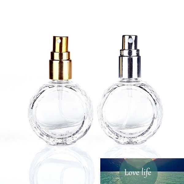1 Piece 10ml Transparent Empty Glass Perfume Bottle Atomizer Evaporator Can Be Filled with Spray Perfume Travel Portable