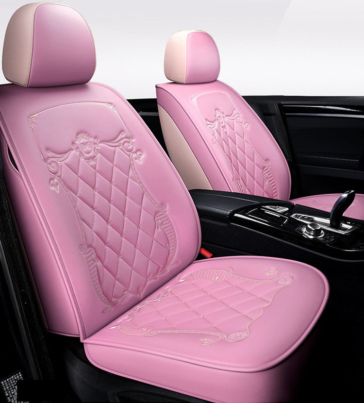 Universal Fit Car Accessories Seat Covers For Sedan Luxury PU Leather Adjuatable Five Seats Full Surrounded Design Seat Covers For SUV