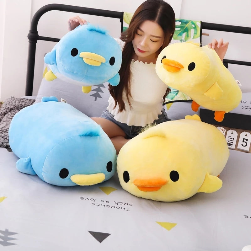 40-50cm Plush Animals Pillow Stuffed Toys Yellow Duck Toys Plush Dolls for Girl