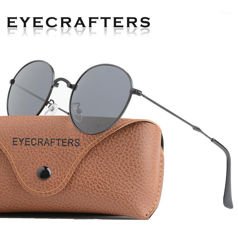 2020 Portable Foldable Folding Sunglasses Polarized Mens Womens Fashion Retro Vintage SunGlasses Driving Mirrored Eyewear 35321