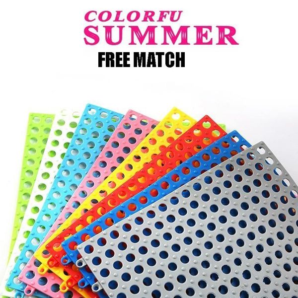 Extra Long Bath Mat Massage Safety Shower Bathtub Mats Non Slip Bathroom Floor Mat for Kids-Elderly -Disabled 201116