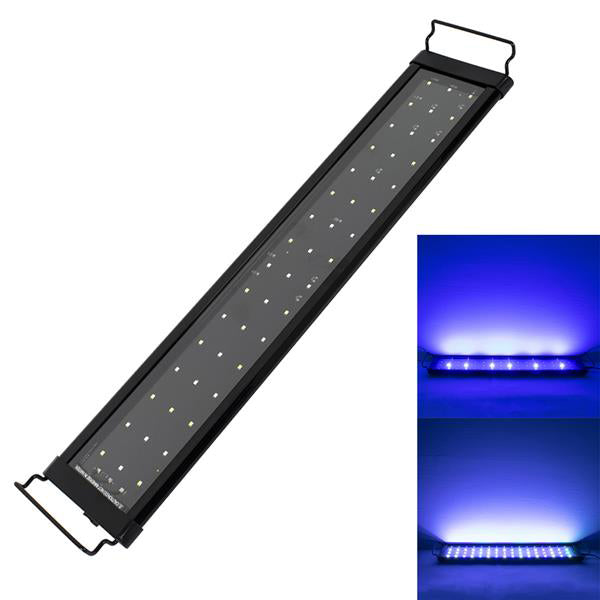 Hot sale 15W 48LED Full Spectrum Aquarium Lights high brightness Sea Coral Lamps 23.6inch (Suitable For 23.6-31.49inch Long Aquarium)