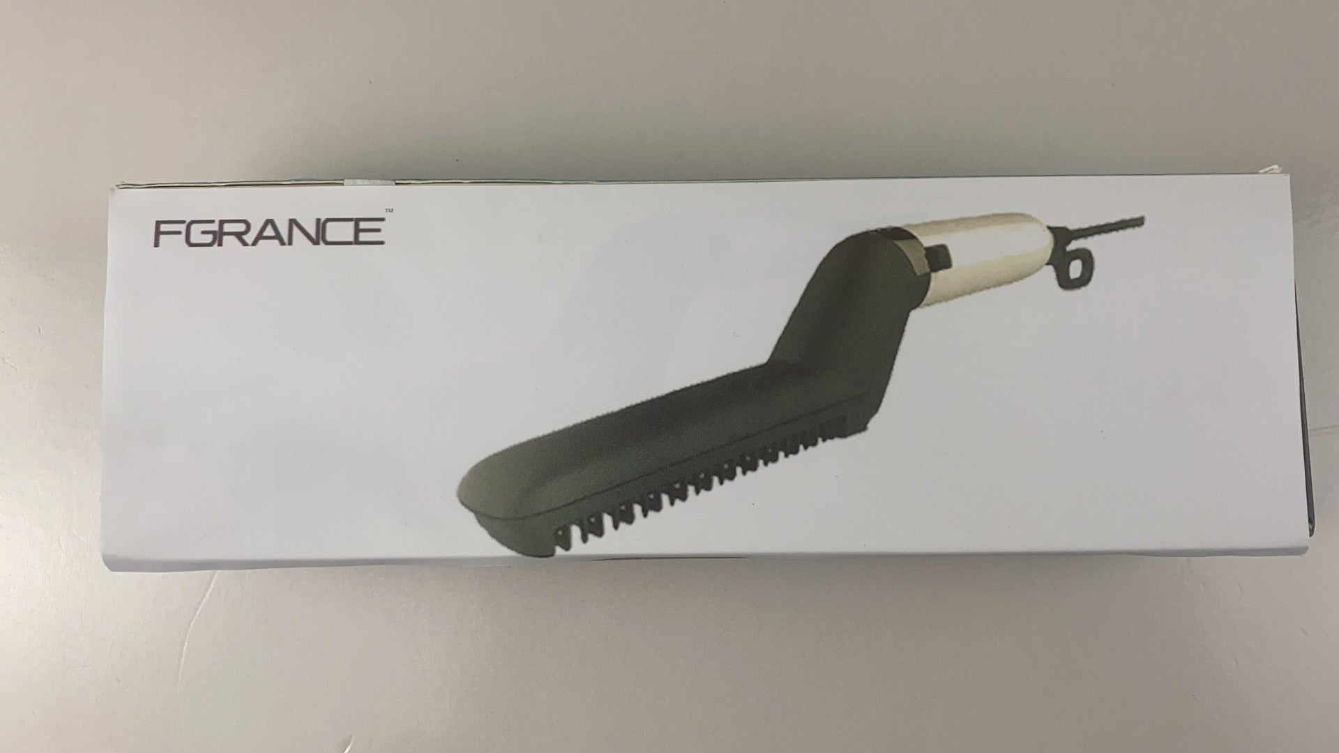 FGRANCE Portable hair Straightener Comb for Men Women