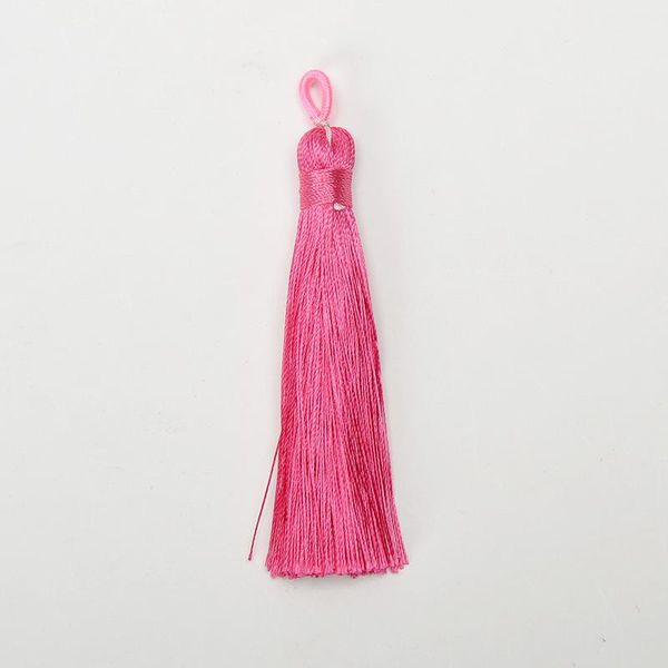 5 20pcs Color Ice Silk Tassels Fringe Pendant Diy Craft Material Jewelry Ornaments Tassels Trim Garments Curtains Decor Tassels