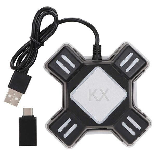 Newest Gamepad Controller Converter For PS4 Keyboard Mouse Adapter Xbox One Nintend Switch Emulator Support FPS Game Handle Accessories