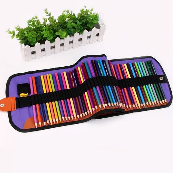 72 Pcs-Set Colored Pencils Including Coloring Pencils, Travel Case, Pencil Sharpener, Perfect Gift To Kids, Students, Artist a Y200709