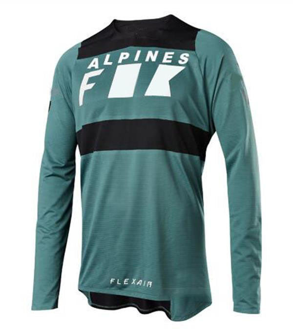 Speed drop cycling jersey, men&#039;s and women&#039;s long-sleeved shirt, spring, summer and autumn mountain bike wear, T-shirt, polyester quick-dr